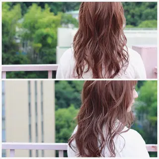 ロング カラー Viage （ビアージュ）のヘアスタイル