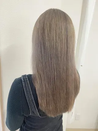 ロング カラー ケアブリーチ /髪質 改善/古橋圭史郎のヘアスタイル
