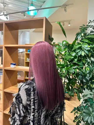 カラー ブリーチカラー/ わきたちえ🌻のヘアスタイル