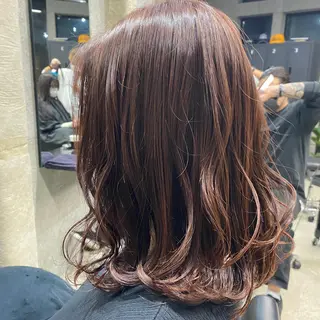 ミディアム ♡HARUKA/縮毛 /髪質改善/BOBのヘアスタイル