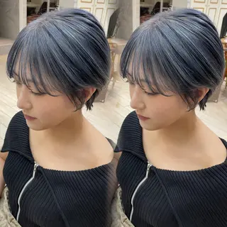 ショート カラー 吉祥寺/Wカラー ☆MARI☆のヘアスタイル