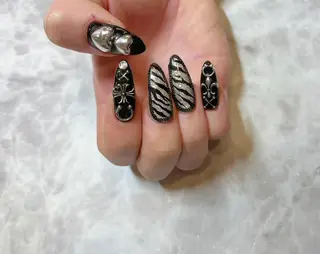 ネイル ネイルリボン 石田のネイルデザイン