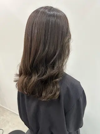 セミロング カラー ヘアセット/艶カラー 💐nao.のヘアスタイル