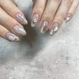 ネイル 𝑡𝑖𝑎𝑚𓂃 きむらゆきののネイルデザイン