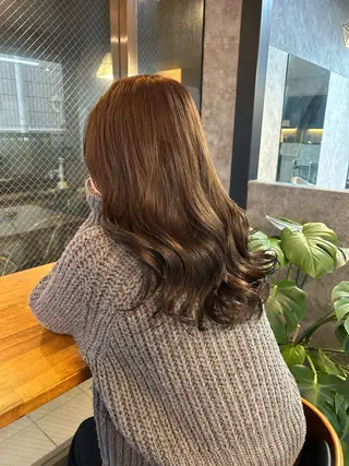 ロング カラー カトウ/ カットモデルのヘアスタイル