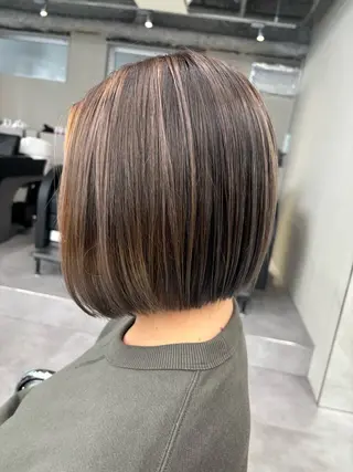 ショート ナンバーナイン所属・佐藤 莉子のヘアスタイル