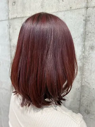 ミディアム LA・BEAU 赤羽店所属・千葉 優奈のヘアスタイル