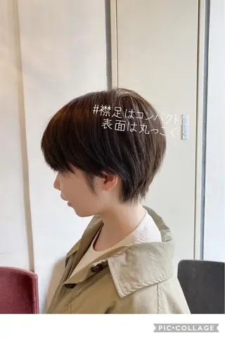 ショート カラー 美髪❣️縮毛矯正/ 髪質改善✨/山本のヘアスタイル