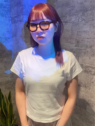 セミロング カラー mai / linoah˚✧のヘアスタイル