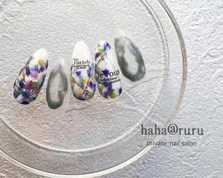 ネイル haha@ ruruのネイルデザイン