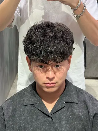 ショート メンズパーマ/縮毛 超特化/tomokiのヘアスタイル