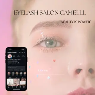 マツエク・マツパ 【那覇/束感まつ毛】 ｷｬﾒﾙのマツエク・マツパデザイン