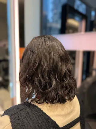 ショート パーマ ボブ・ショート 🌻Yurinaのヘアスタイル