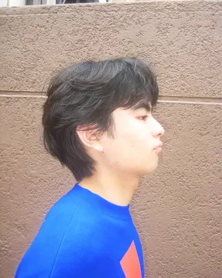 パーマ メンズ 似合わせカット /パーマ岡本淳平のヘアスタイル