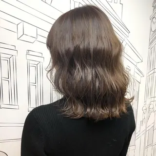 ミディアム カラー レイヤー,ボブ / 彩未のヘアスタイル