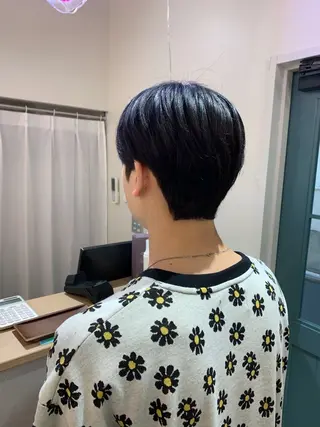 ショート メンズ/柏/パーマ/ チハヤのヘアスタイル