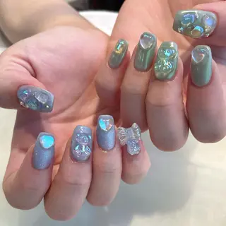 ネイル 新井 ひなののネイルデザイン