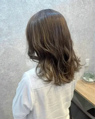 ミディアム カラー 越谷/髪質改善カラー /大野洸太のヘアスタイル