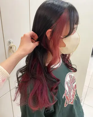 カラー 小濵 美月のヘアスタイル