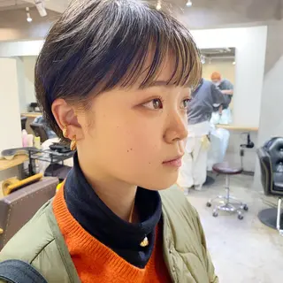 ショート カラー 下北沢 soiのヘアスタイル