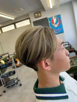 カラー メンズ SHAFT Ieiriのヘアスタイル