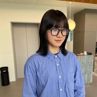 ミディアム カラー ブリーチ/レイヤー 🌻Mutsumiのヘアスタイル