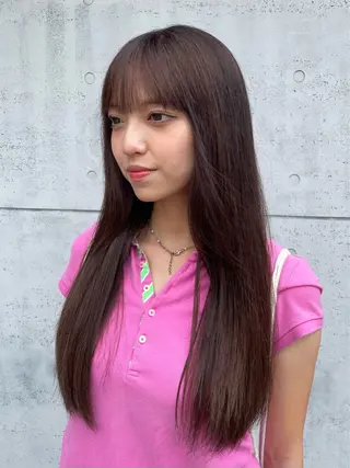 ロング カラー Ala.所属・ ︎︎ 寧音のヘアスタイル