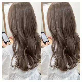ロング カラー 村山 茉衣のヘアスタイル