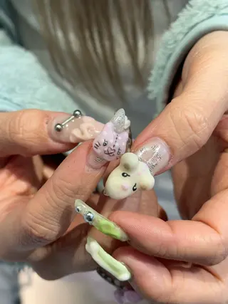 ネイル ハイトーン特化 pepe🎀のヘアスタイル