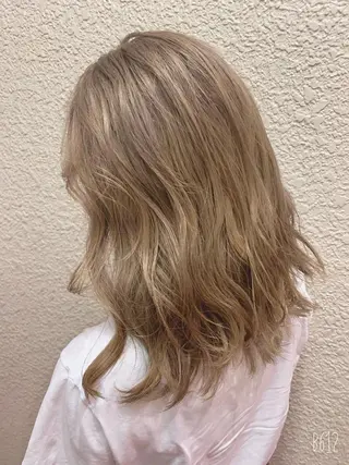 セミロング 🟤TAP🟤 木曳野　金沢店のヘアスタイル