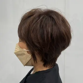 ショート 大根 凜子のヘアスタイル