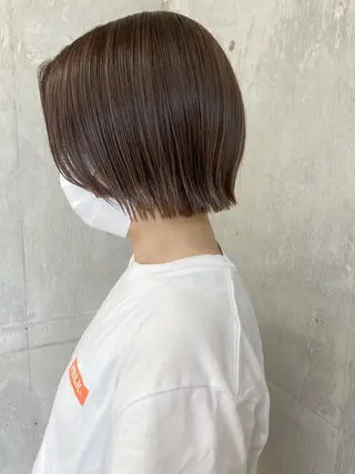 ミディアム カラー 小木曽智美 /ボブ/ショートのヘアスタイル
