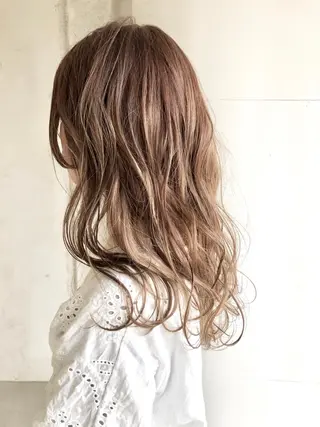 セミロング 小澤大輔 YOLO hairのヘアスタイル