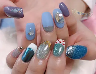 ネイル まるみ ♡のネイルデザイン