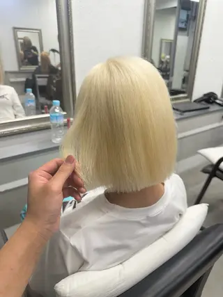 ショート カラー ブリーチ特化美容室 ☆selene☆のヘアスタイル