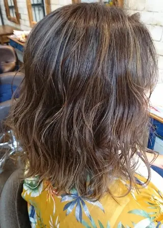 ミディアム カラー パーマ ヘアアレンジ メンズ ◆ショート/ボブ/ 髪質改善◆松本尚弥のヘアスタイル