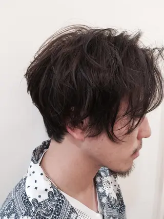 カラー パーマ メンズ メンズパーマの巨匠 鈴木純のヘアスタイル