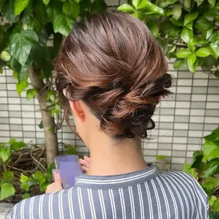 ミディアム ヘアアレンジ IMARI /のヘアスタイル