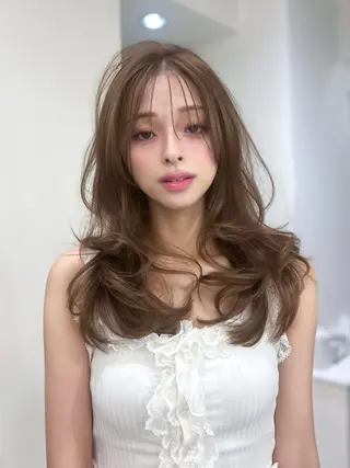 ロング カラー 艶髪/モテヘア🎀 MIHOのヘアスタイル