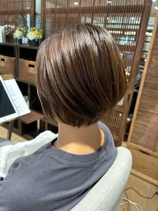 ショート 髪屋　こころ所属・小島 千春のヘアスタイル