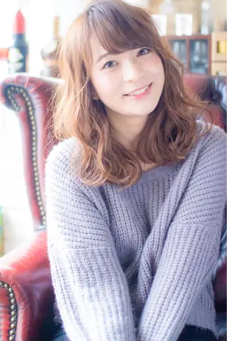 ミディアム ヘアアレンジ 韓国ヘア♡おくれ毛♡ ボブ♡sayakaのヘアスタイル