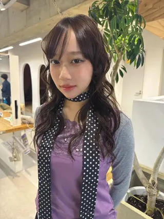 ロング カラーモデル募集 /kanaha໒꒱のヘアスタイル