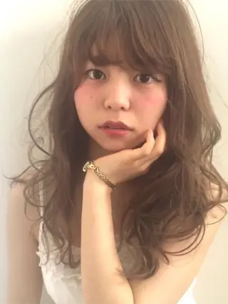ロング カラー ケアカラー特化 美容師店長佐藤のヘアスタイル