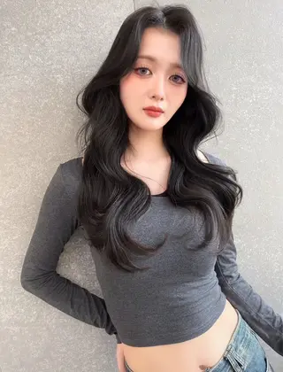 ロング 韓国ヘア/髪質改善 TAKAHIROのヘアスタイル