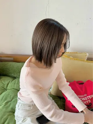 ショート 原田 彩花のヘアスタイル