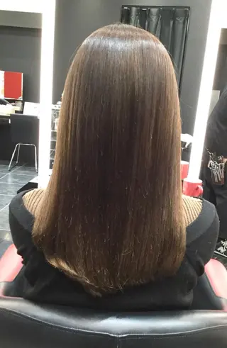 ロング カラー Annon プライベートサロンのヘアスタイル
