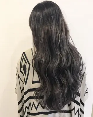 ロング カラー ヘアアレンジ BANK'S hair所属・💐ケラチン 髪質改善寺坂雄飛💐のヘアスタイル