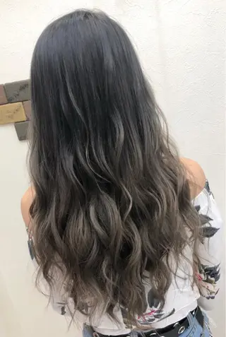 ロング カラー MAKO ❤️‍🔥NEXTのヘアスタイル