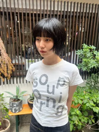 ショート rin&cambio所属・ヒロモト アサカのヘアスタイル