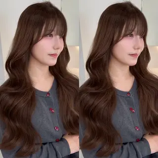 ロング 🎀透明感ブラウ ンshizuka🎀のヘアスタイル